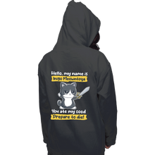 Load image into Gallery viewer, Daily_Deal_Shirts Pullover Hoodies, Unisex / Small / Charcoal Inigo Meowntoya