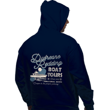 Load image into Gallery viewer, Secret_Shirts Pullover Hoodies, Unisex / Small / Navy Drufresne Redding Boat Tours