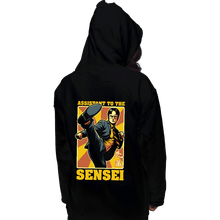Load image into Gallery viewer, Daily_Deal_Shirts Pullover Hoodies, Unisex / Small / Black Assistant To The Sensei