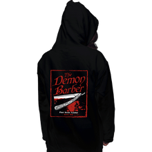 Load image into Gallery viewer, Daily_Deal_Shirts Pullover Hoodies, Unisex / Small / Black The Demon Barber.