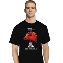 Load image into Gallery viewer, Shirts T-Shirts, Tall / Large / Black Full Metal Helmet
