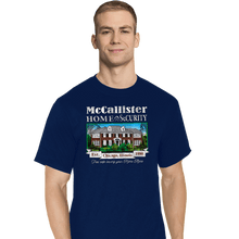 Load image into Gallery viewer, Secret_Shirts T-Shirts, Tall / Large / Navy McCallister Home Security