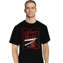 Load image into Gallery viewer, Daily_Deal_Shirts T-Shirts, Tall / Large / Black The Demon Barber.