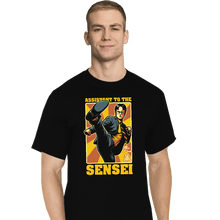 Load image into Gallery viewer, Daily_Deal_Shirts T-Shirts, Tall / Large / Black Assistant To The Sensei