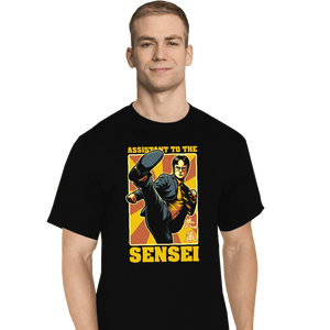 Daily_Deal_Shirts T-Shirts, Tall / Large / Black Assistant To The Sensei