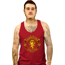 Load image into Gallery viewer, Daily_Deal_Shirts Tank Top, Unisex / Small / Red Lannister United