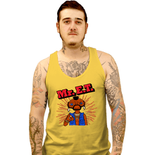 Load image into Gallery viewer, Daily_Deal_Shirts Tank Top, Unisex / Small / Gold Mr. E.T.