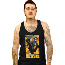Load image into Gallery viewer, Daily_Deal_Shirts Tank Top, Unisex / Small / Black Assistant To The Sensei
