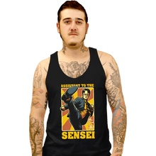 Load image into Gallery viewer, Daily_Deal_Shirts Tank Top, Unisex / Small / Black Assistant To The Sensei