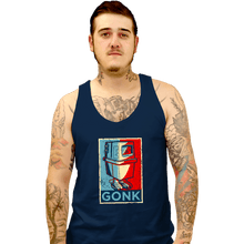 Load image into Gallery viewer, Secret_Shirts Tank Top, Unisex / Small / Navy GONK