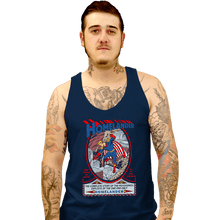 Load image into Gallery viewer, Secret_Shirts Tank Top, Unisex / Small / Navy Homelander Comic