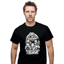 Load image into Gallery viewer, Daily_Deal_Shirts T-Shirts, Unisex / Small / Black Dungeons & Rage