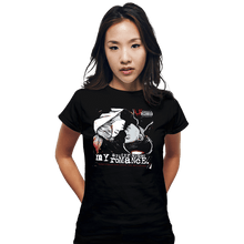 Load image into Gallery viewer, Daily_Deal_Shirts Fitted Shirts, Woman / Small / Black My Multiverse Romance