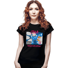 Load image into Gallery viewer, Secret_Shirts Fitted Shirts, Woman / Small / Black Cats With Attitude