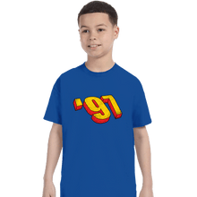 Load image into Gallery viewer, Daily_Deal_Shirts T-Shirts, Youth / XS / Royal Blue '97