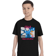 Load image into Gallery viewer, Secret_Shirts T-Shirts, Youth / XS / Black Cats With Attitude