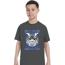 Load image into Gallery viewer, Daily_Deal_Shirts T-Shirts, Youth / XS / Charcoal Storm Samurai.