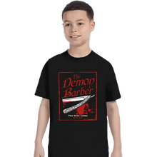 Load image into Gallery viewer, Daily_Deal_Shirts T-Shirts, Youth / XS / Black The Demon Barber.