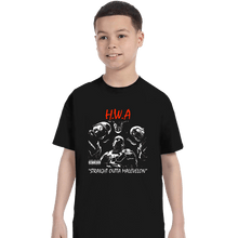 Load image into Gallery viewer, Daily_Deal_Shirts T-Shirts, Youth / XS / Black HWA - Straight Outta Malevelon