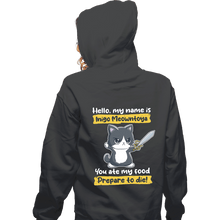 Load image into Gallery viewer, Daily_Deal_Shirts Zippered Hoodies, Unisex / Small / Dark Heather Inigo Meowntoya