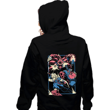 Load image into Gallery viewer, Daily_Deal_Shirts Zippered Hoodies, Unisex / Small / Black Sentinel's Rampage