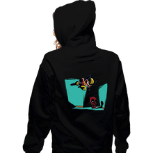 Load image into Gallery viewer, Daily_Deal_Shirts Zippered Hoodies, Unisex / Small / Black Gotcha!