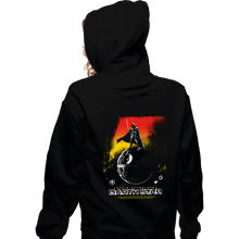 Load image into Gallery viewer, Secret_Shirts Zippered Hoodies, Unisex / Small / Black Darth Star.