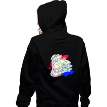 Load image into Gallery viewer, Daily_Deal_Shirts Zippered Hoodies, Unisex / Small / Black Vivid Velocity