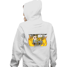 Load image into Gallery viewer, Secret_Shirts Zippered Hoodies, Unisex / Small / White I Love My Job