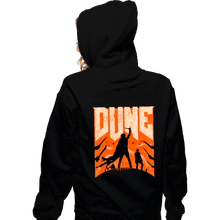 Load image into Gallery viewer, Daily_Deal_Shirts Zippered Hoodies, Unisex / Small / Black Dune Slayer