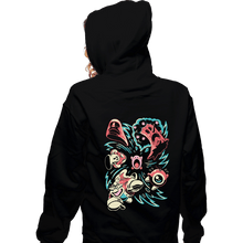 Load image into Gallery viewer, Daily_Deal_Shirts Zippered Hoodies, Unisex / Small / Black Infinite Hunger
