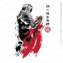 Load image into Gallery viewer, Secret_Shirts Magnets / 3"x3" / White Edward Sumi-e