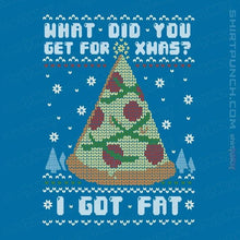 Load image into Gallery viewer, Shirts Magnets / 3"x3" / Sapphire Fatty Christmas