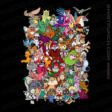 Load image into Gallery viewer, Daily_Deal_Shirts Magnets / 3"x3" / Black Saturday Morning Sidekicks