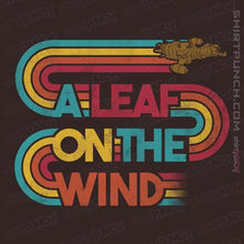 Load image into Gallery viewer, Daily_Deal_Shirts Magnets / 3"x3" / Dark Chocolate Vintage Leaf On The Wind