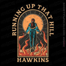 Load image into Gallery viewer, Daily_Deal_Shirts Magnets / 3"x3" / Black Running Up Hawkins