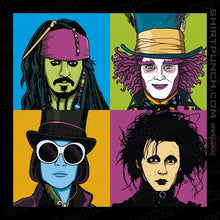 Load image into Gallery viewer, Daily_Deal_Shirts Magnets / 3"x3" / Black Pop Depps