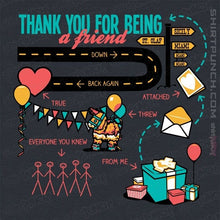 Load image into Gallery viewer, Daily_Deal_Shirts Magnets / 3"x3" / Dark Heather Pals And Confidants