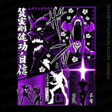Load image into Gallery viewer, Secret_Shirts Magnets / 3"x3" / Black Evangelion Manga