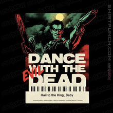 Load image into Gallery viewer, Shirts Magnets / 3"x3" / Black Dance With The Evil Dead
