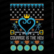 Load image into Gallery viewer, Shirts Magnets / 3"x3" / Black Courage Is The Key