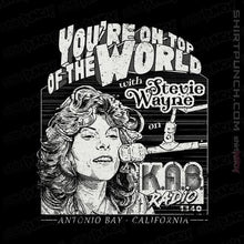 Load image into Gallery viewer, Shirts Magnets / 3"x3" / Black KAB Radio Ad