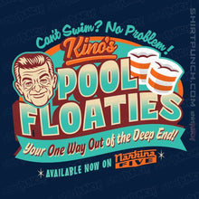 Load image into Gallery viewer, Secret_Shirts Magnets / 3"x3" / Navy Kino's Floaties