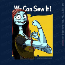 Load image into Gallery viewer, Shirts Magnets / 3"x3" / Navy Sally Rosie