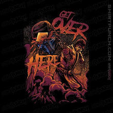 Load image into Gallery viewer, Shirts Magnets / 3"x3" / Black Get Over Here