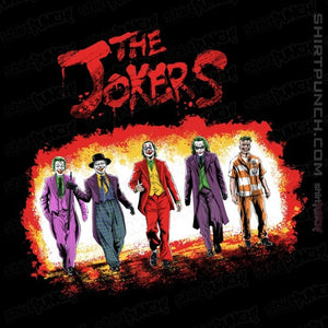 Daily_Deal_Shirts Magnets / 3"x3" / Black The Jokers