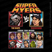 Load image into Gallery viewer, Daily_Deal_Shirts Magnets / 3"x3" / Black Super Mike Myers