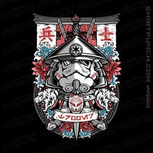 Load image into Gallery viewer, Shirts Magnets / 3"x3" / Black Samurai Trooper