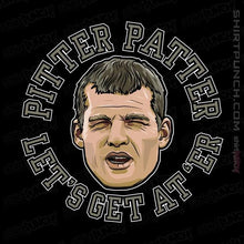 Load image into Gallery viewer, Shirts Magnets / 3"x3" / Black Pitter Patter