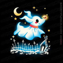 Load image into Gallery viewer, Daily_Deal_Shirts Magnets / 3"x3" / Black Ghost Dog